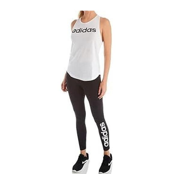 NWT adidas Women's Essentials Linear Tank Top Size Small - Picture 1 of 7